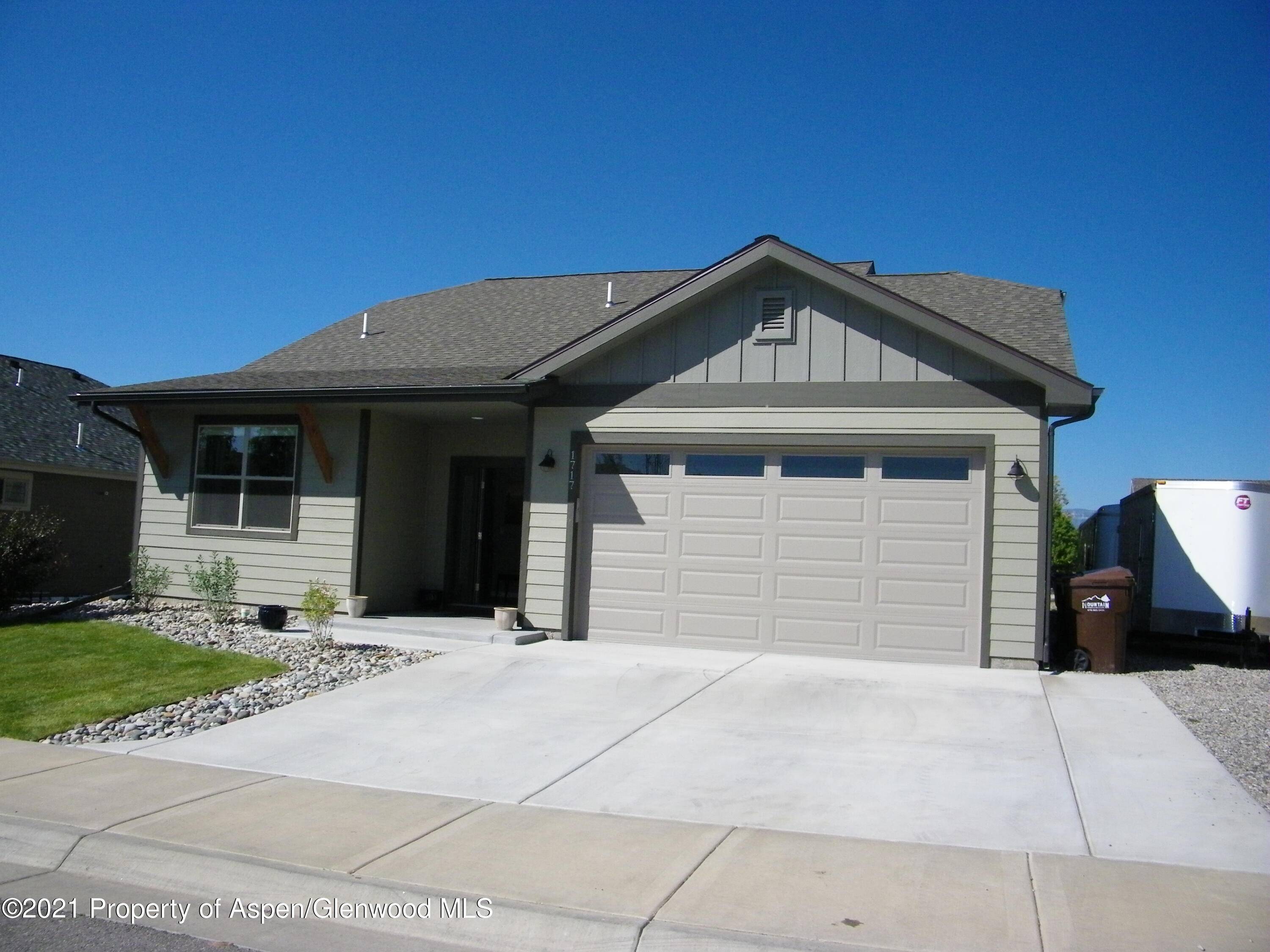 Ranch style home in Iron Horse Mesa subdivision.