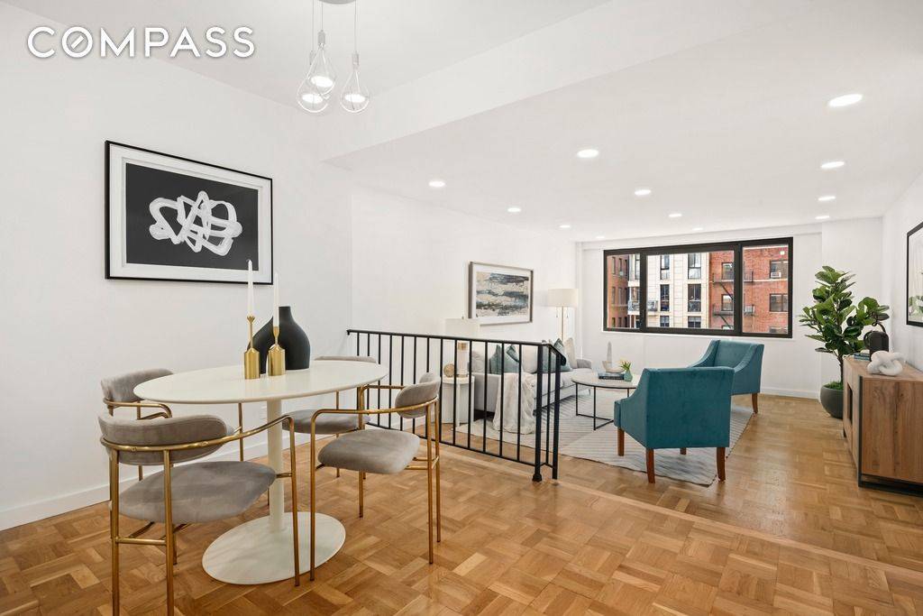 Experience the ultimate urban sanctuary in this elegant one bedroom co op at 10 W 66th Street, apartment 5J.