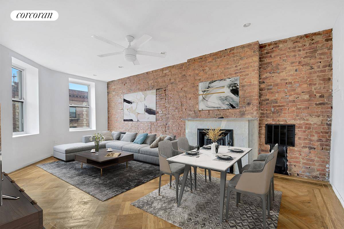 Spacious 2 Bedroom rental on the 2nd floor of a beautiful Bedford Stuyvesant Brownstone located on a treelined block giving you the experience of a true Brooklyn Brownstone living.