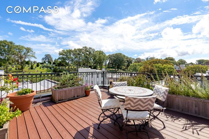 Sunny penthouse duplex condo with almost 300 square foot private terrace.