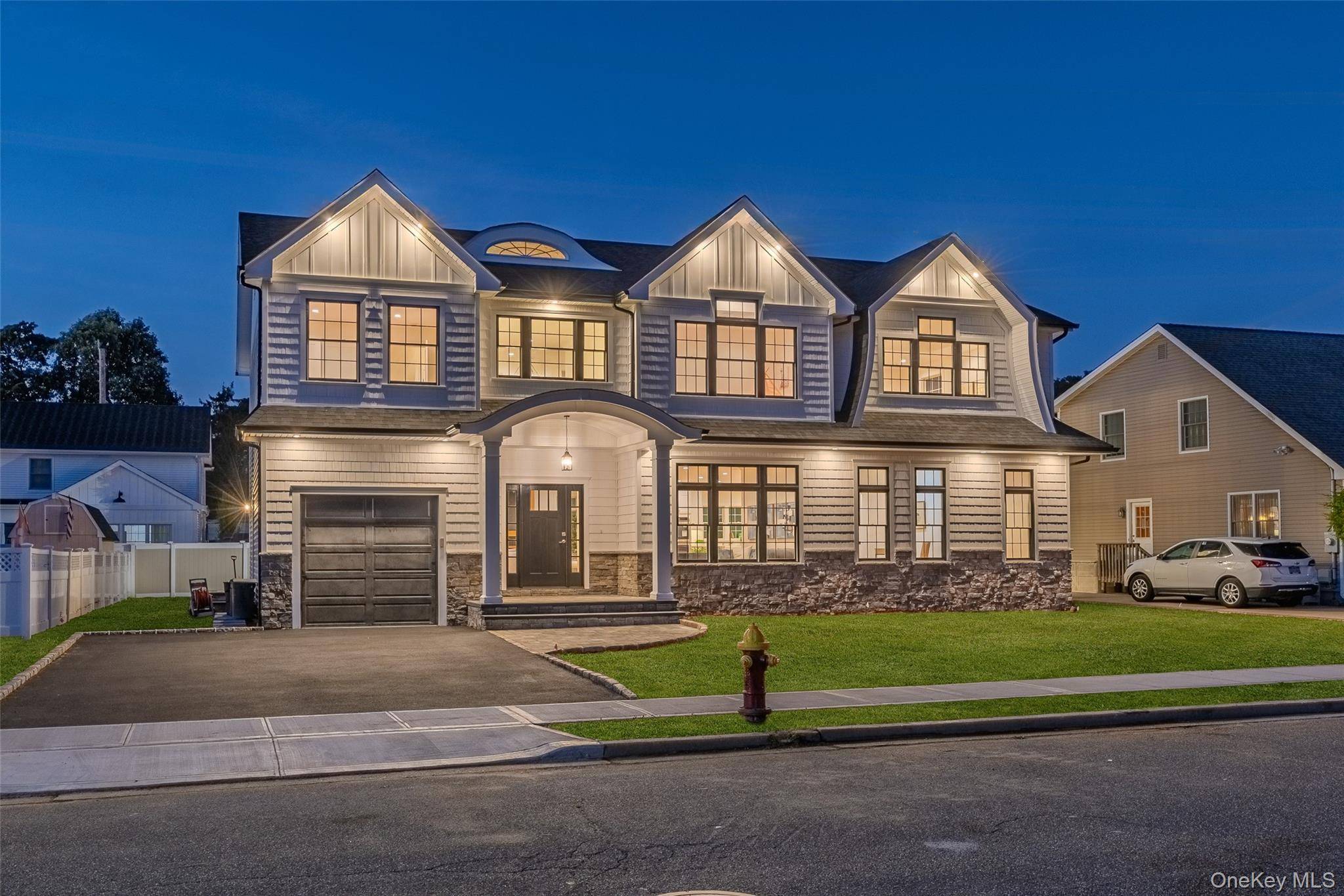 Welcome To This Beautiful New Construction Custom Colonial In Wantagh Woods Featuring 4 Bedrooms, 4 Bathrooms amp ; 2 Office Spaces !