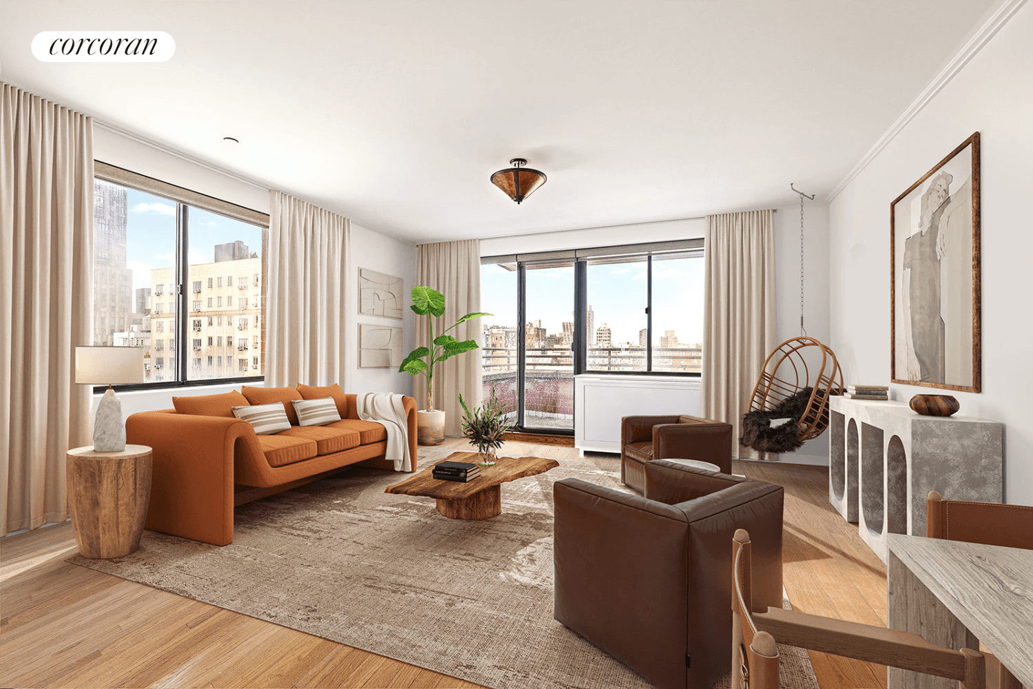 Sun Drenched 1 Bedroom Home Office in a Fantastic Boutique Chelsea Condo BuildingApartment Features Absolutely flooded with natural light providing the apartment with incredible energy.