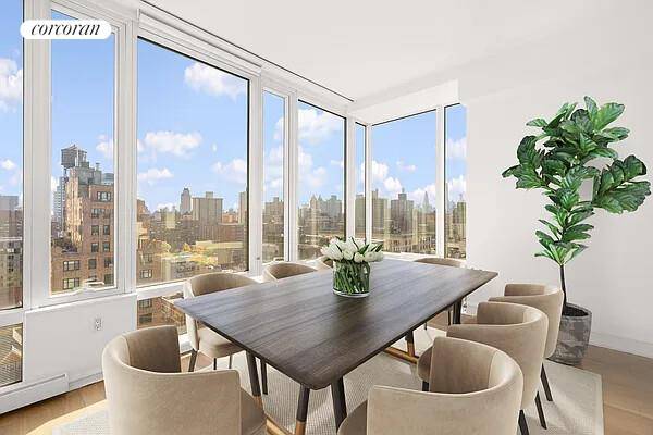 A Sky High Sanctuary with Panoramic City amp ; River Views at Ariel West Perched on a high floor of the prestigious Ariel West Condominium, this expansive 5 bedroom, 4 ...