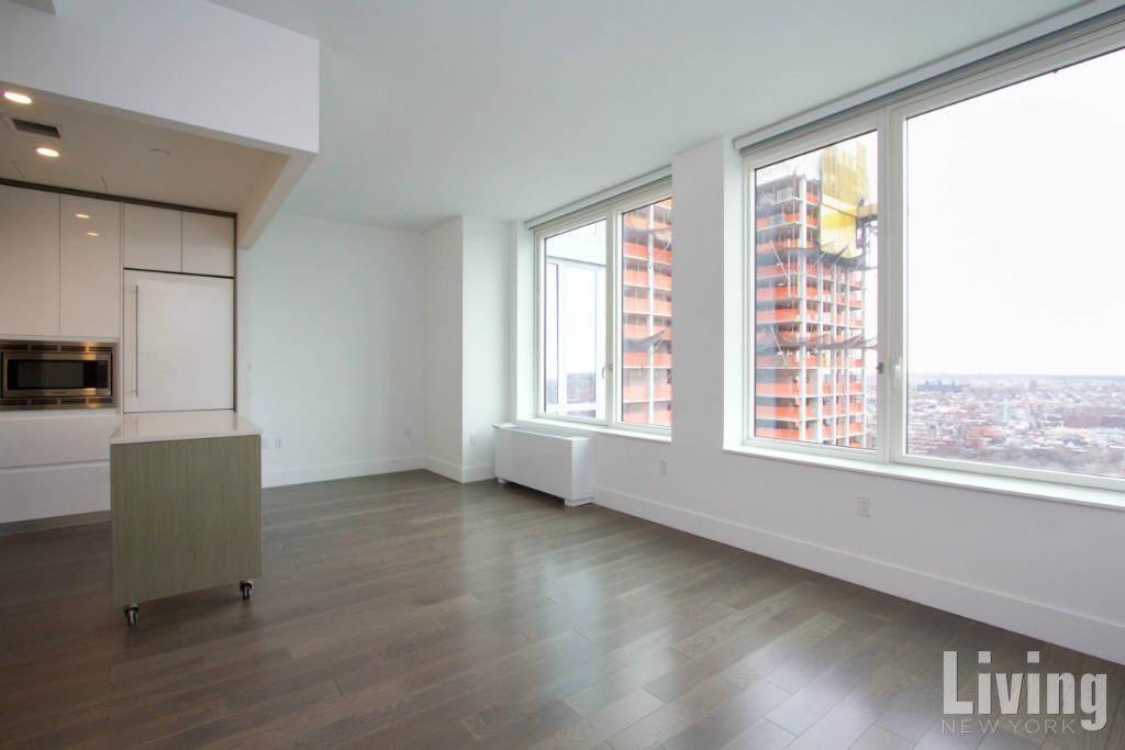 Gorgeous 43rd Floor Alcove Studio Available 9 1Apartment 43D features a flexible living space and significant storage including a walk in closet.