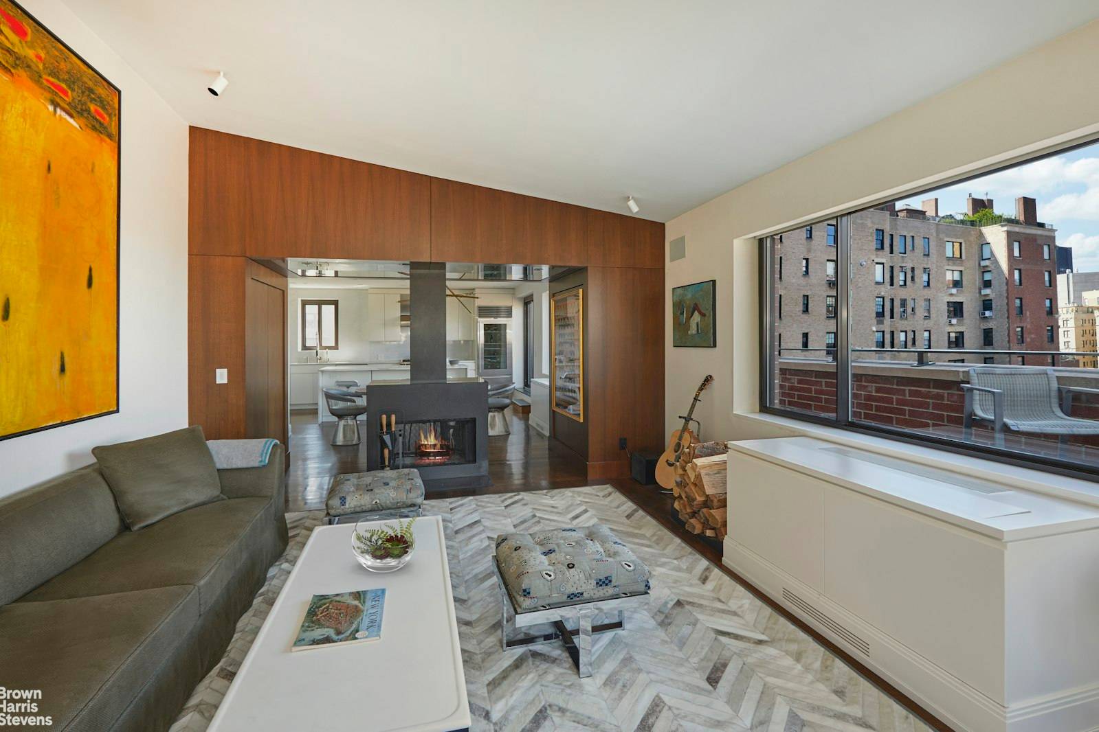 Penthouse 15B is an elegant, light filled duplex home with over 1, 735 SF of gracious living space.