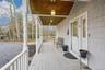View of wooden porch