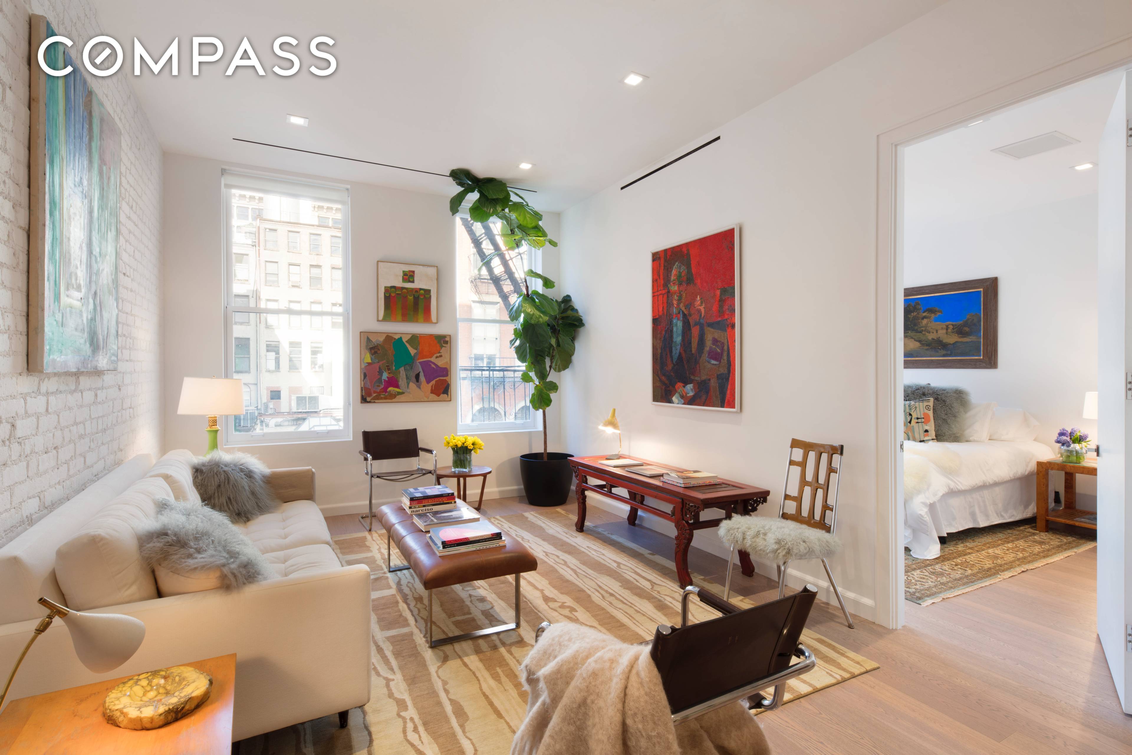 1 BEDROOM 1 HOME OFFICE 2 BATHROOMS Nestled in the heart of SoHo, this modern one bedroom with home office, facing the quiet, historical Crosby Street, isn t merely a ...