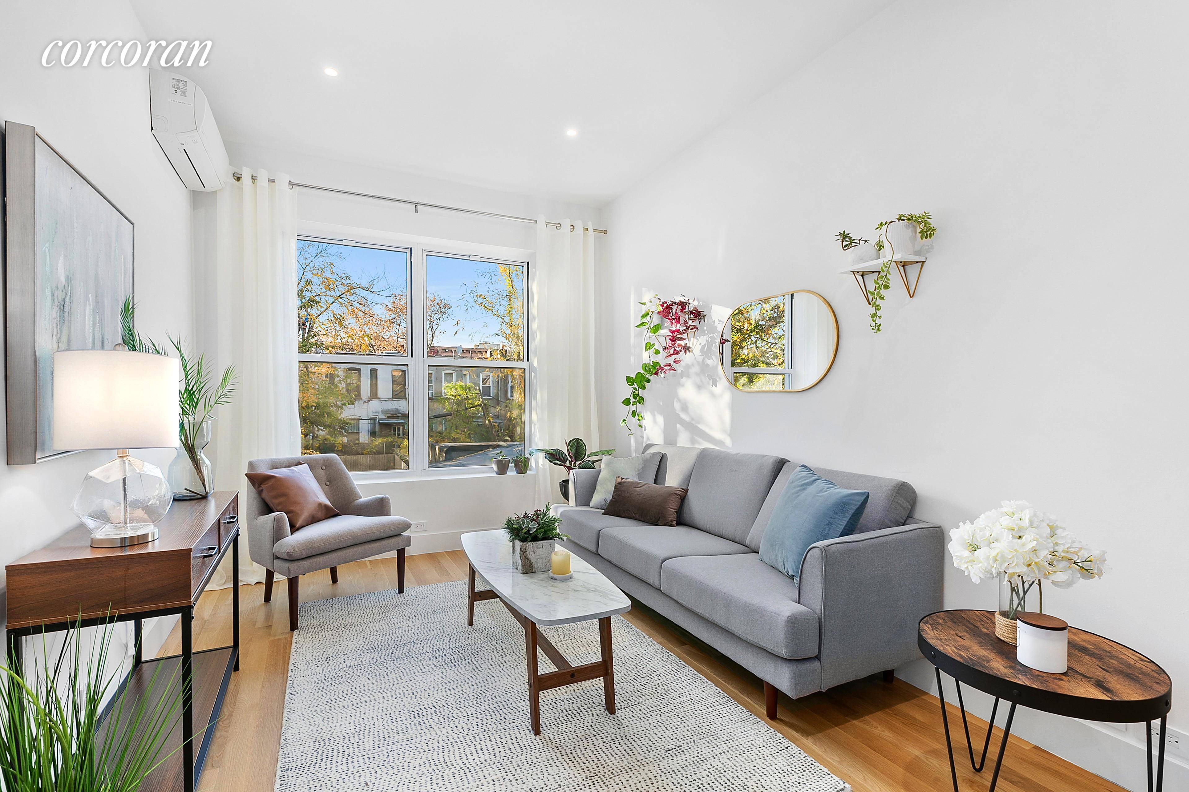1296 Park Place is an 8 unit boutique condominium conversion offering modern charm like nothing else in Crown Heights !