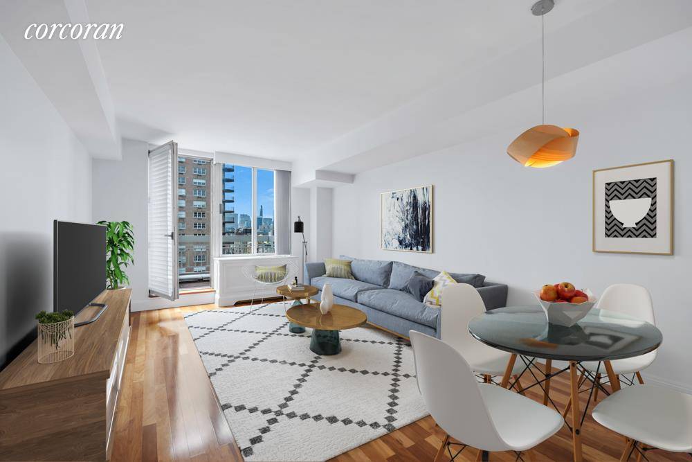 Delightful south facing true two bedroom two bath condominium with south facing terrace very competitively priced at under 1, 400 square foot in the best Upper Eastside location.
