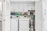Laundry Closet in Kitchen