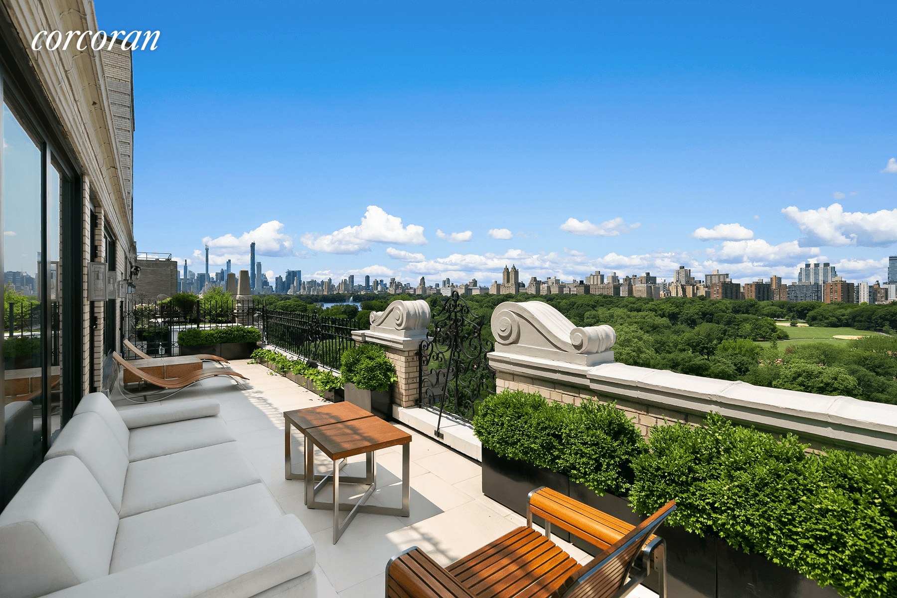 A Sprawling Terraced 5th Avenue Penthouse with Spectacular Central Park Views.