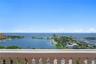 Front large balcony — Pier, marina, Tampa Bay horizon