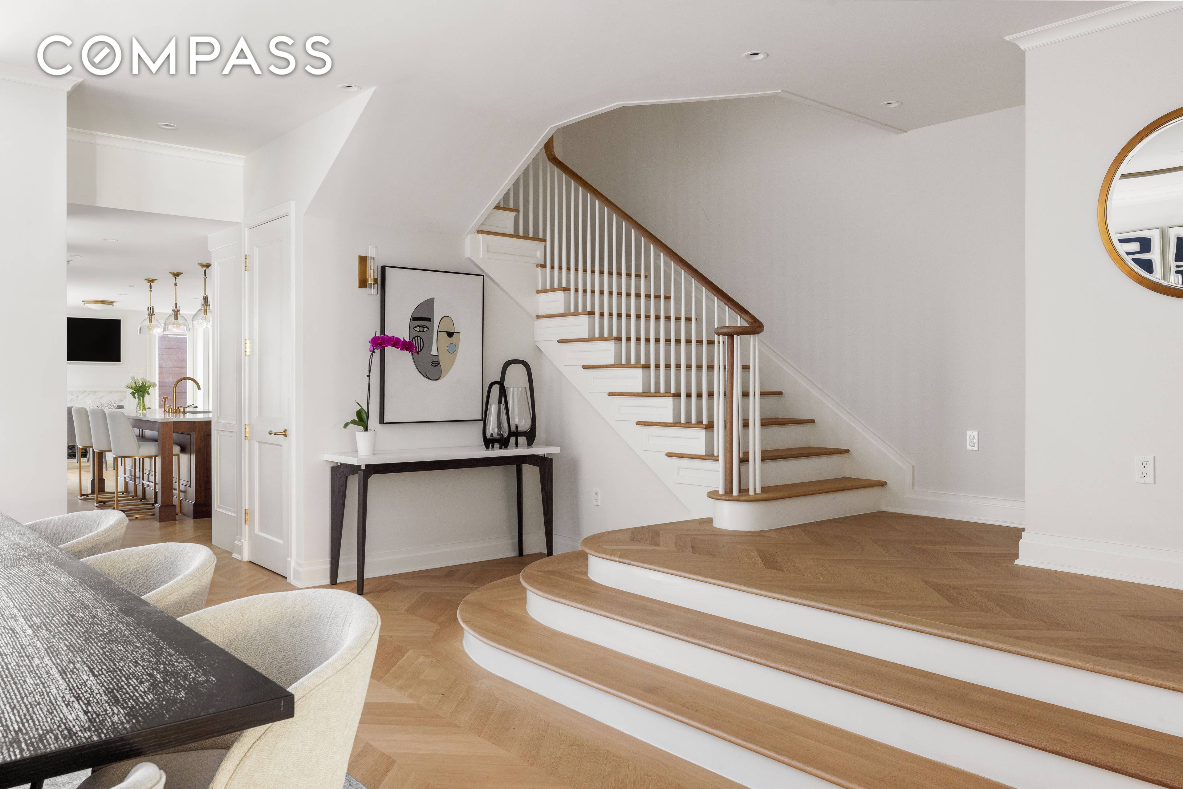 Imagine walking into a home completely reimagined and modernized with the latest technology and luxury amenities while maintaining the classic charm of a 150 year old townhouse.