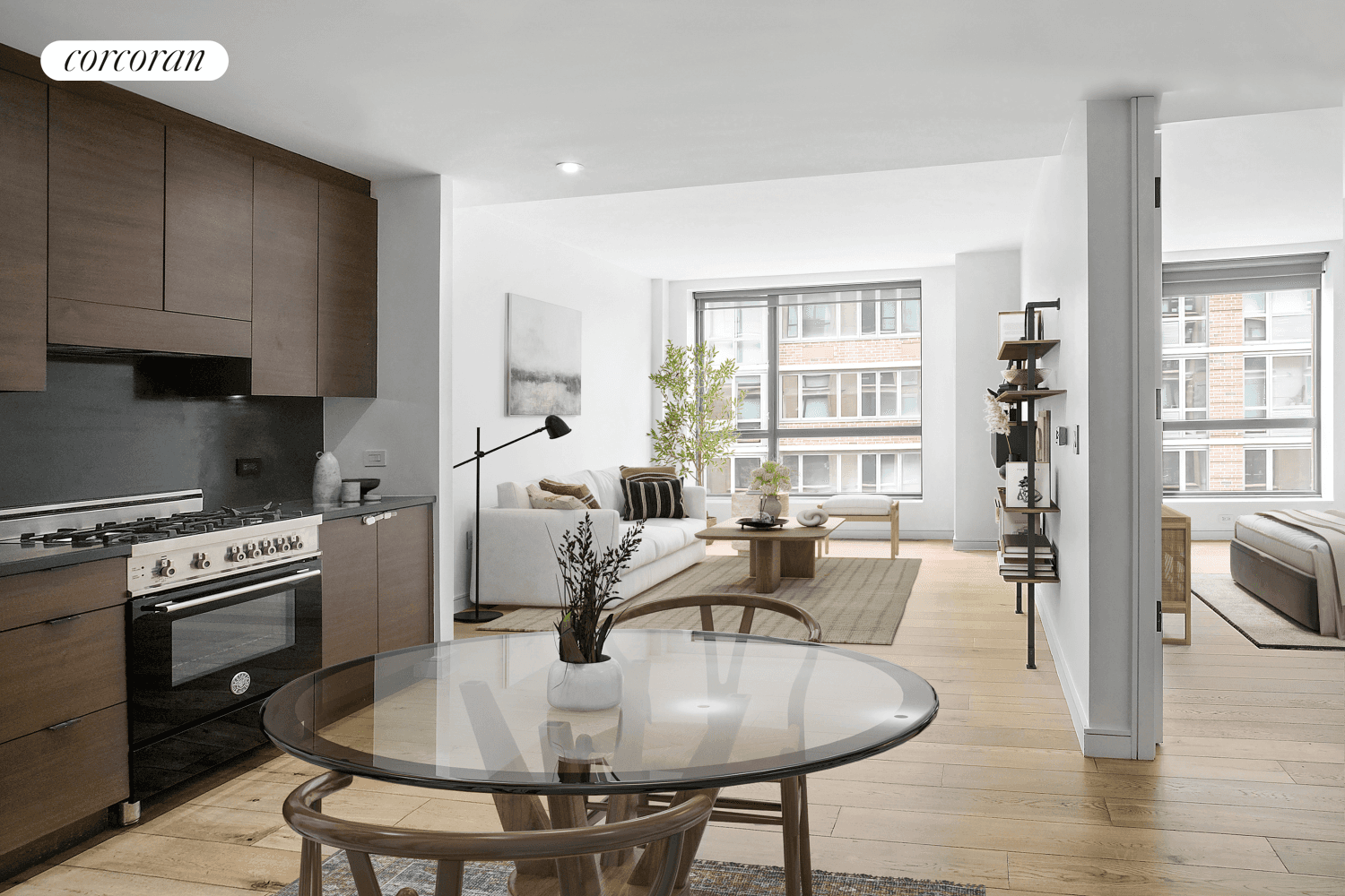 Stylish, bright and gracious one bedroom condo in a phenomenally located, full service luxury building along the HighLine and just a few blocks from Hudson Yards.