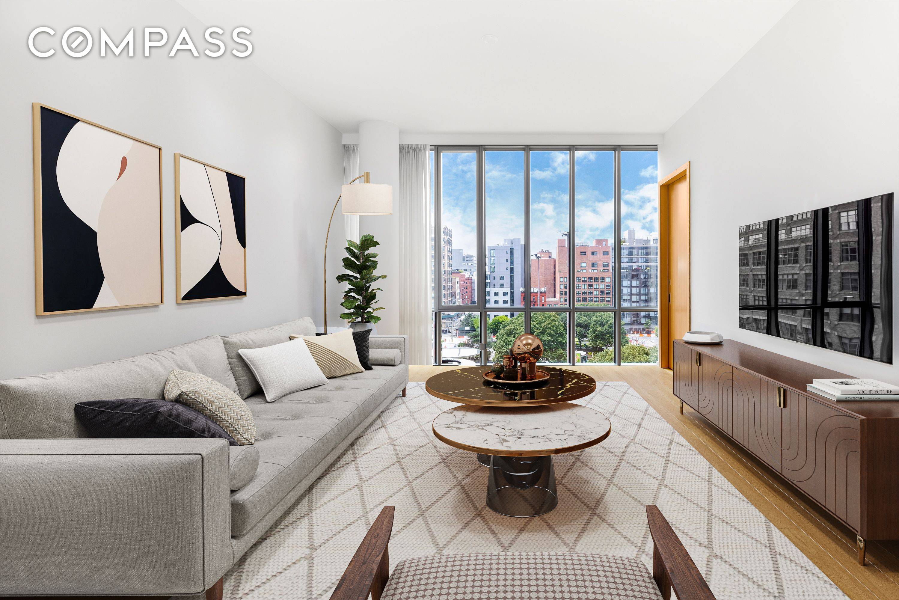 TRULY A HOME TO ENVY, THIS HIGH FLOOR, 990 SQUARE FOOT 1 BEDROOM, 1.