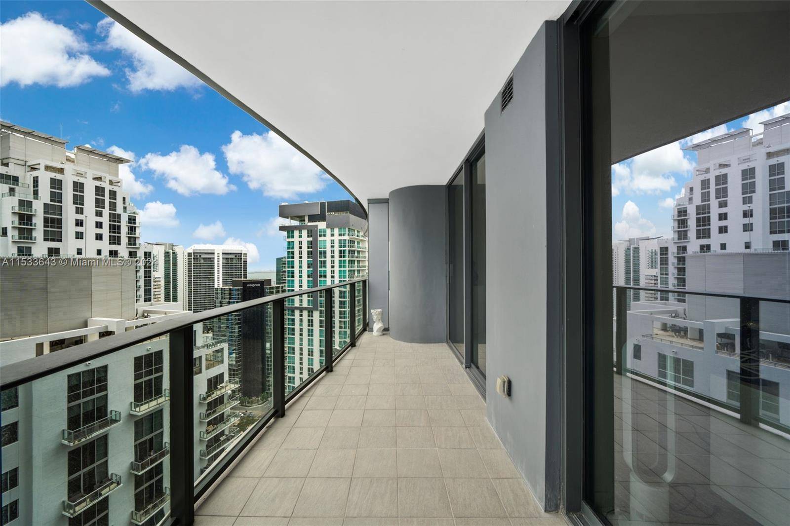 Experience luxury living in this exquisite one bedroom, one and a half bathroom unit nestled on the highest floor of the esteemed Hugo Colombo development, Brickell Flatiron.