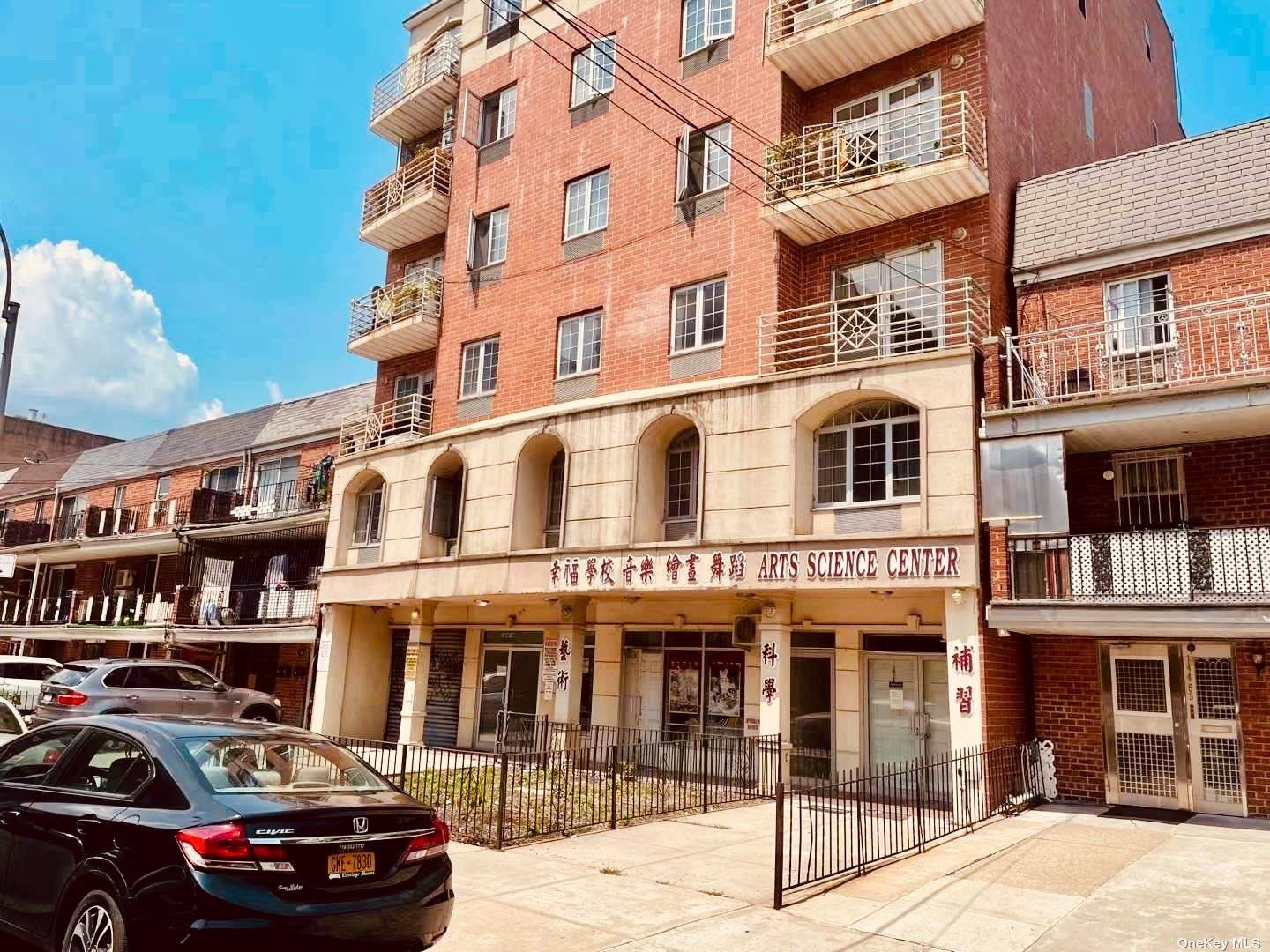 Great location in the heart of Flushing, Community Facility condo great for medical office, religious, day care, adult care center, piano or dancing studio, etc.
