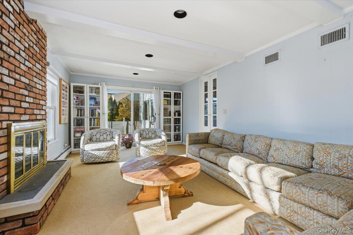 Family Room with Fireplace