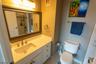 Primary bath with jetted tub