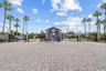 Gated entrance to Grey Hawk at Lake Polo.