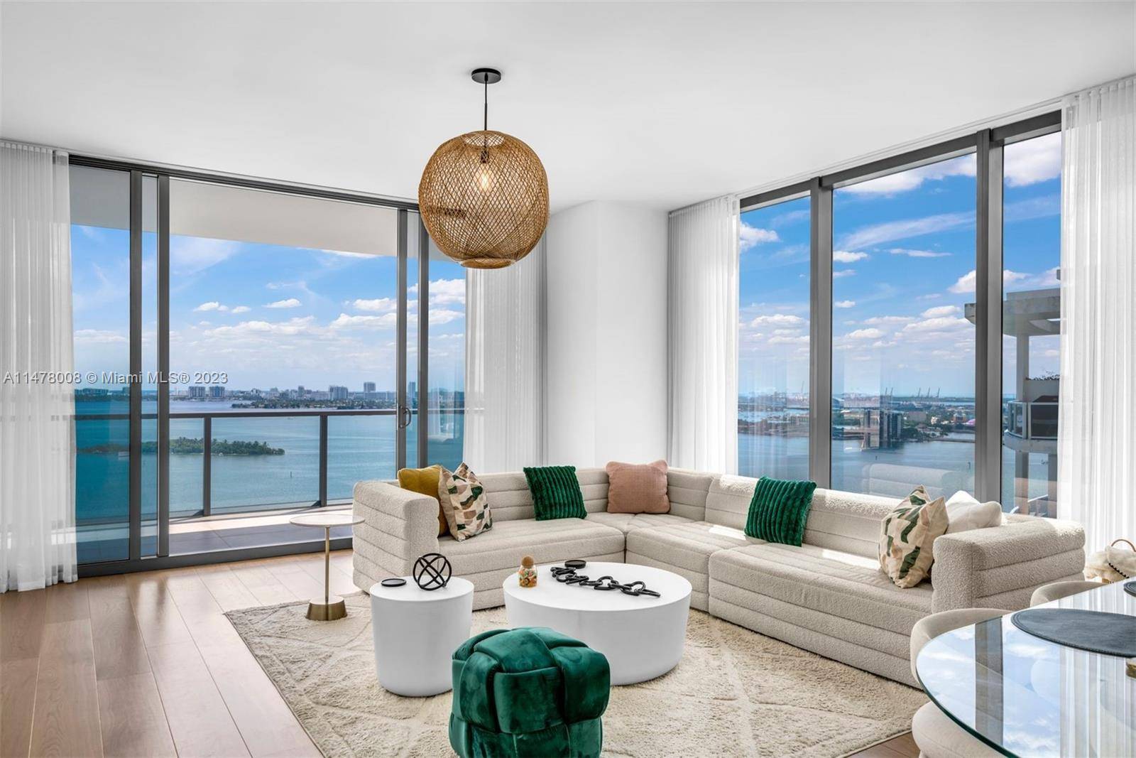 Presenting Elysee s premier SE corner floor plan with direct open bayfront views and incredible natural sunlight.