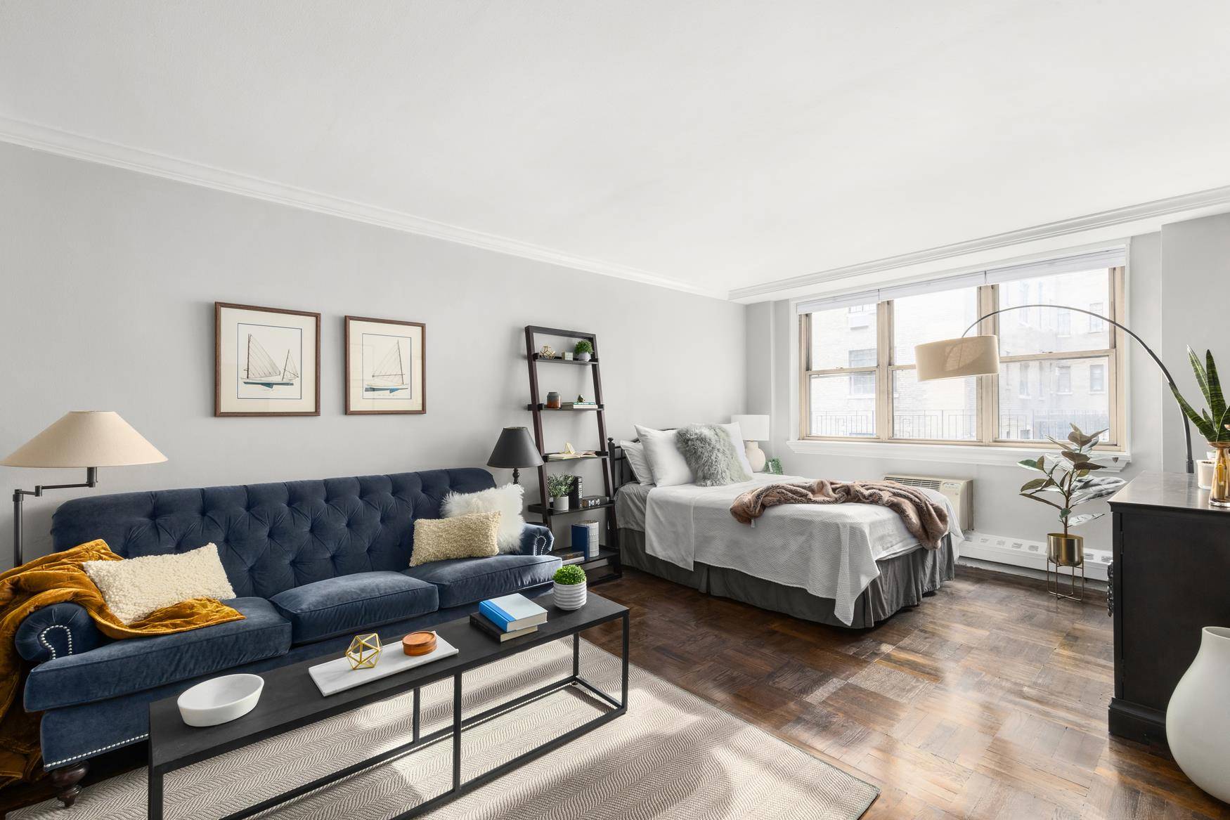 Impeccable renovation with timeless taste in your condo like rules home in Greenwich Village.