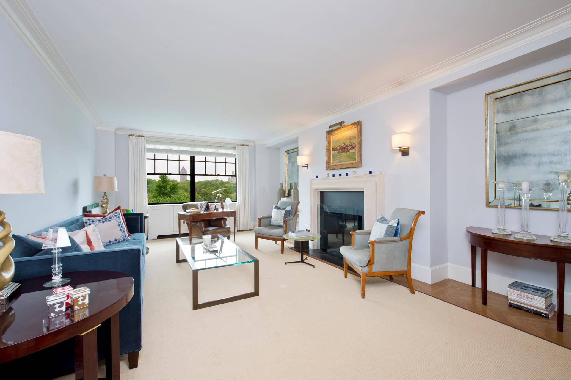 Rare opportunity to combine two apartments in order to create an expansive 12 room home with sweeping Central Park views from 11 windows.