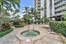 beautifully renovated pool deck and spa