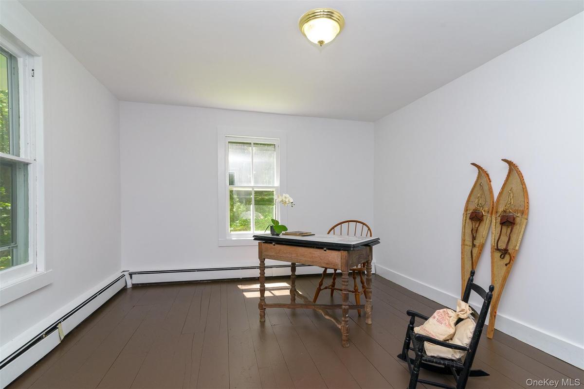 Set up your office off the entry
