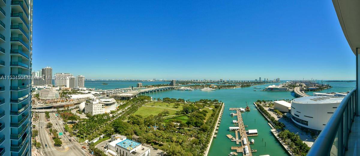 Experience breathtaking and unmatched water vistas from the 25th floor of this remarkable condo !