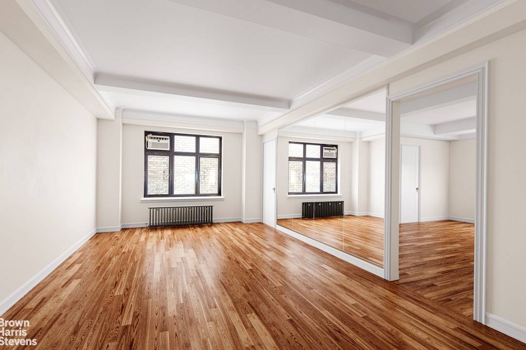 Fast approval process ! This pin drop quiet, extra large 1 bedroom is in the heart of Midtown.