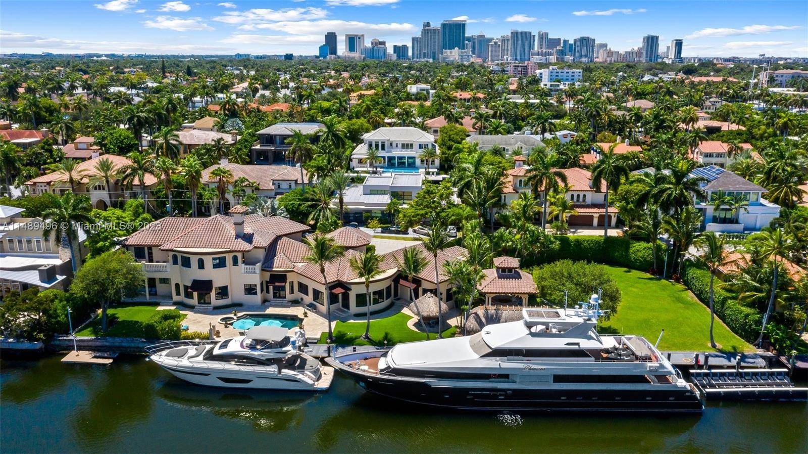 This luxury waterfront residence is located on one of the coveted south Las Olas Isles !