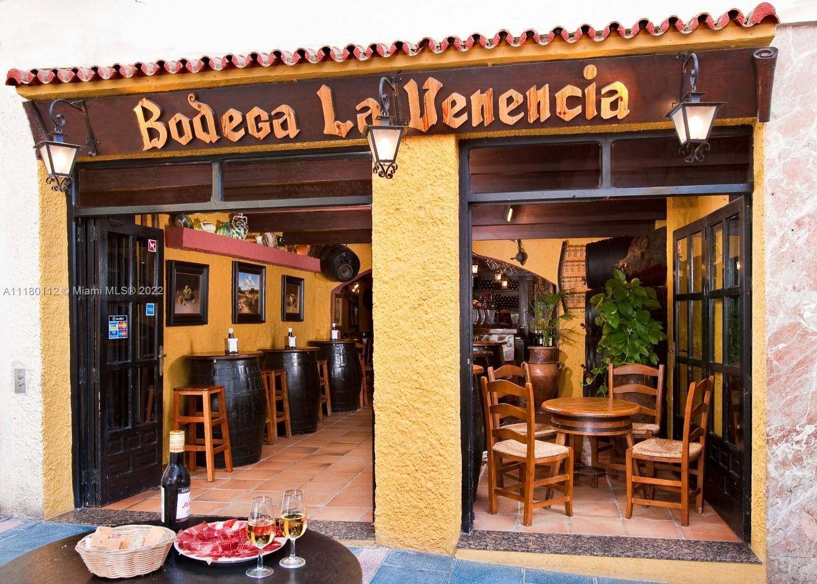 Restaurant La Venencian in Marbella, Malaga, Spain.