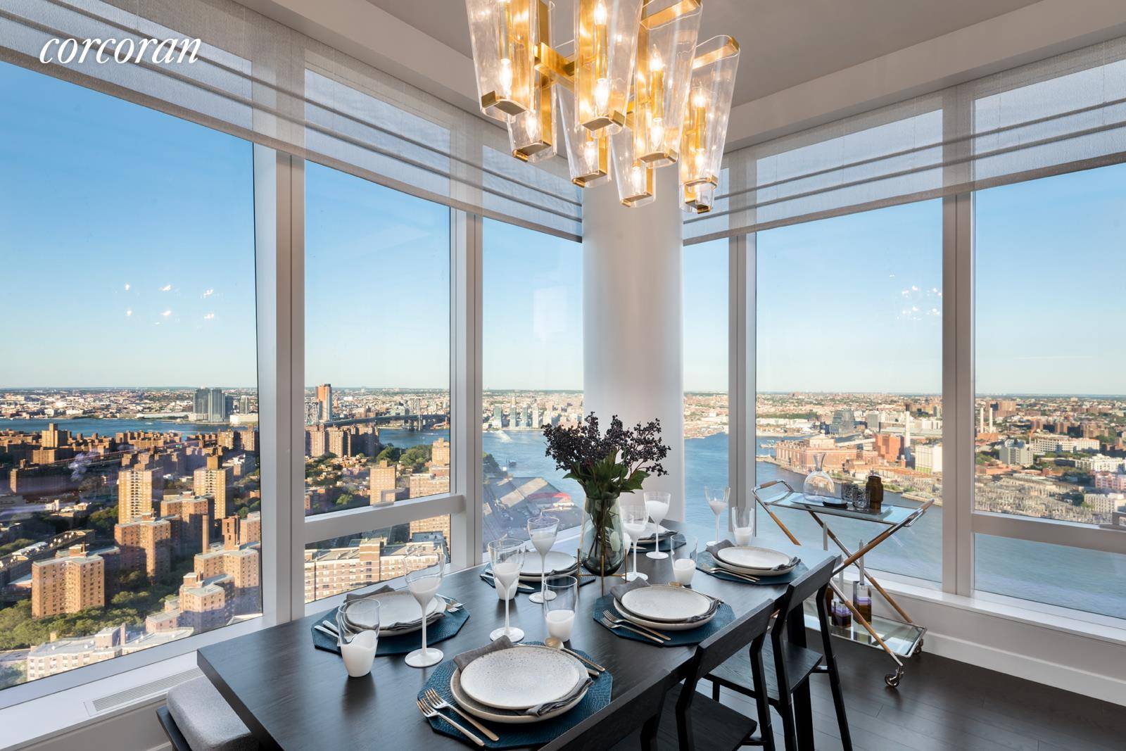 Virtual Tours of One Manhattan Square residences are available as well as limited in person showings, strictly by appointment only.
