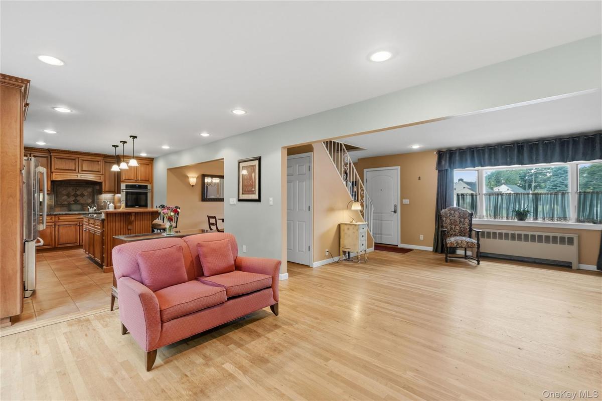 Open Floor Plan Den into Kitchen