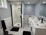 Bathroom in basement