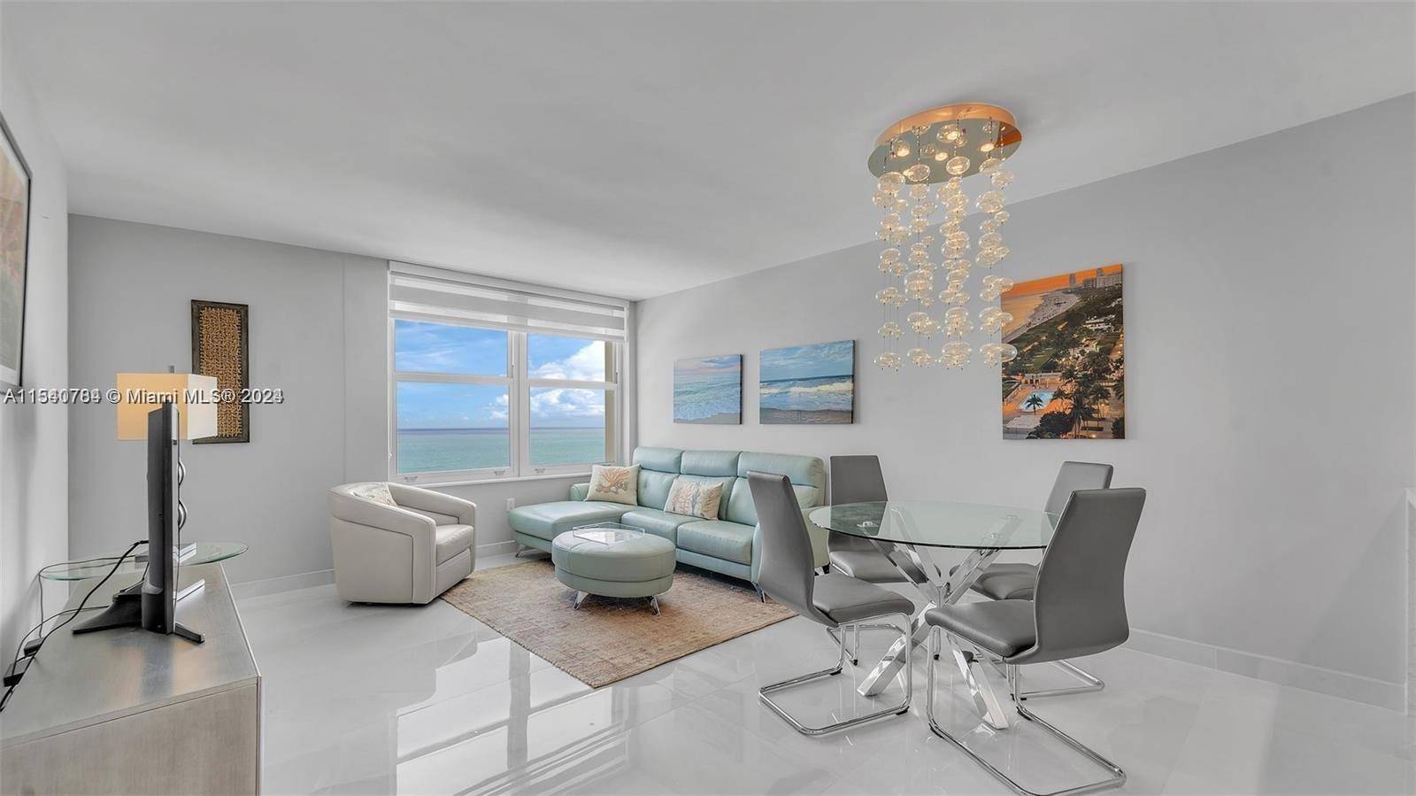 Beachfront One Bedroom. Completely renovated spacious 775sq ft plus guest bath balcony, direct oceanfront east views.