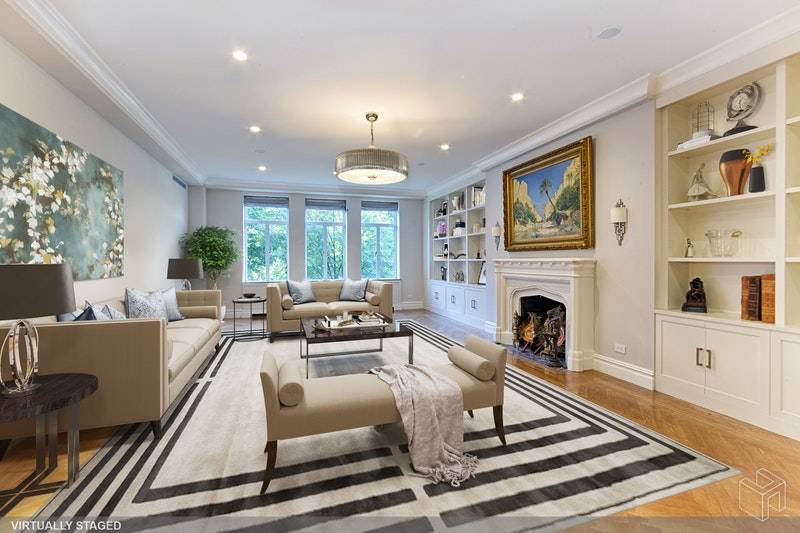 Enter this extraordinary xxxmint Beresford beauty through a gracious foyer leading to a truly grand 29 foot living room with 10 foot ceilings, a beautiful fireplace and 3 oversized windows ...