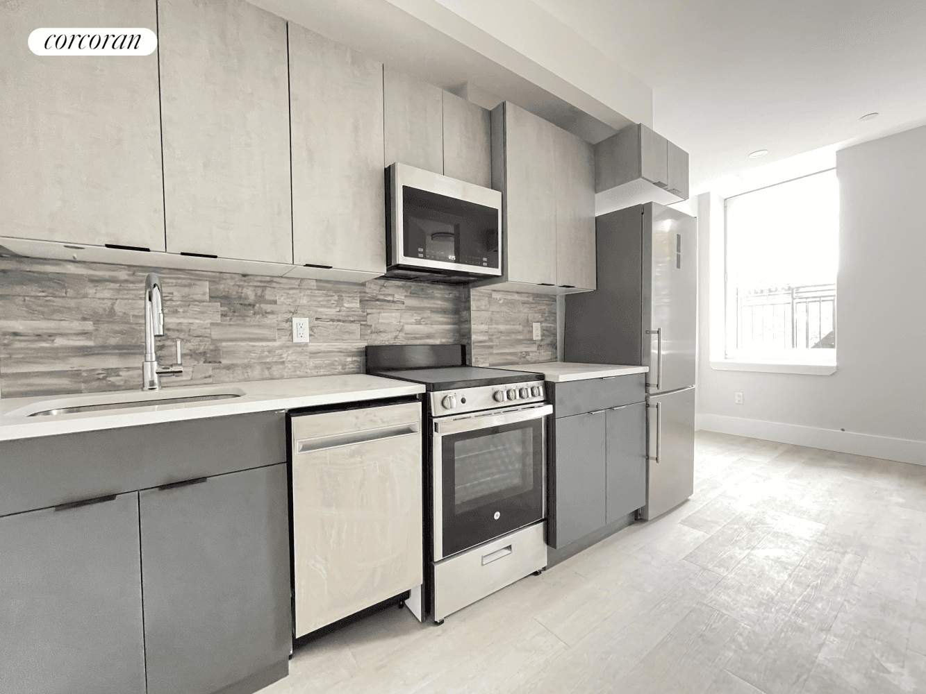 Welcome to this stunning apartment located in a brand new, fully remodeled modern building in the vibrant neighborhood of East Harlem.