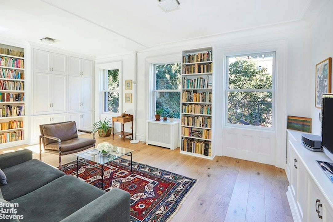 Rare opportunity to own a perfectly renovated corner prewar 2 bedroom with the possibility of an office study in an intimate seven story elevator building.