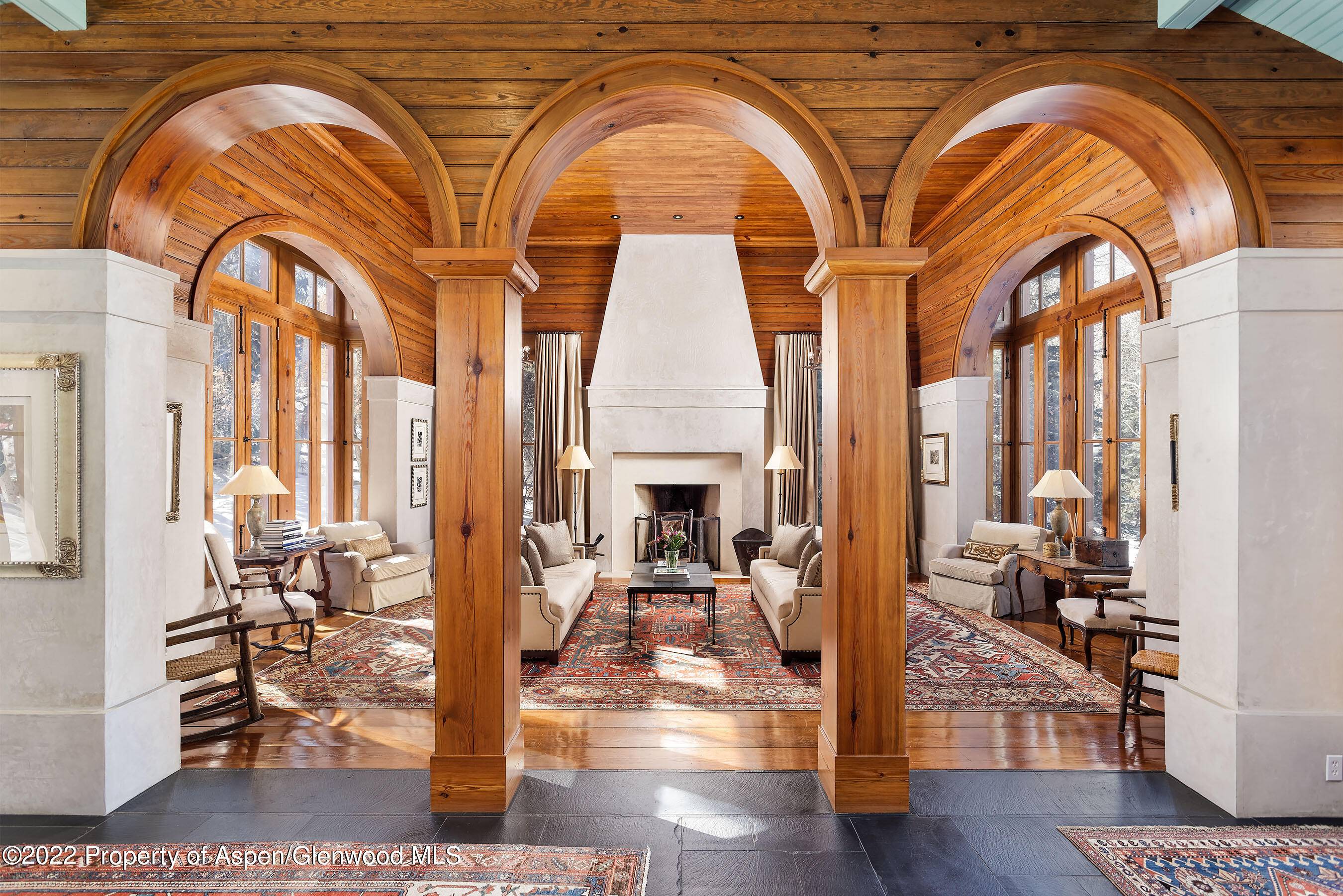 A breathtakingly beautiful French Country Manor just outside of Aspen, Colorado is situated on a treed lot, for ultimate privacy, yet with incredible views of all the surrounding mountains, the ...