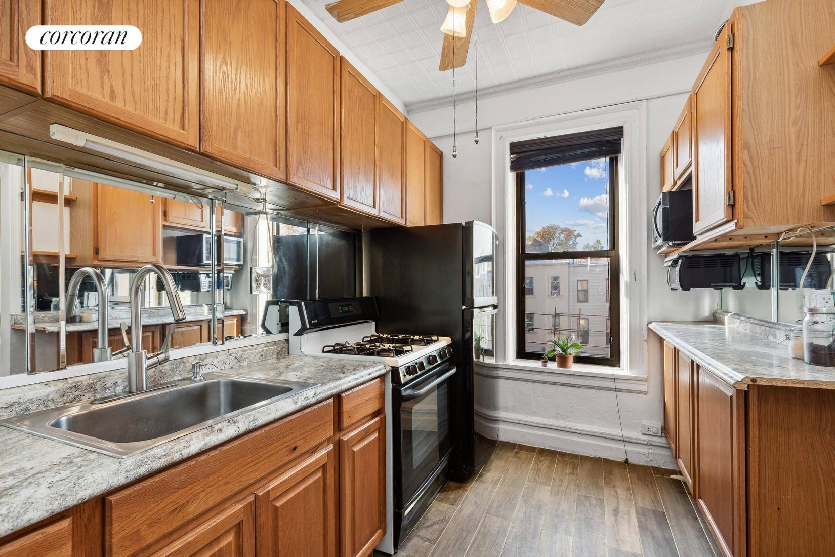Fantastic opportunity to own a legal two family 20' brownstone with exquisite original details and great natural light.