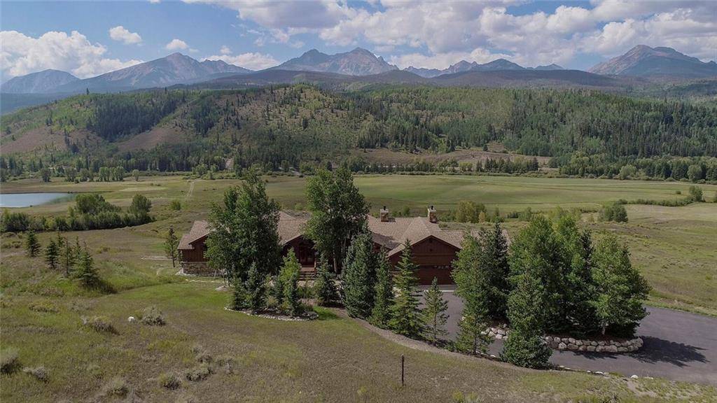 Rare 20 acre estate in gated Pioneer Creek Ranch w exquisite Gore Range views !