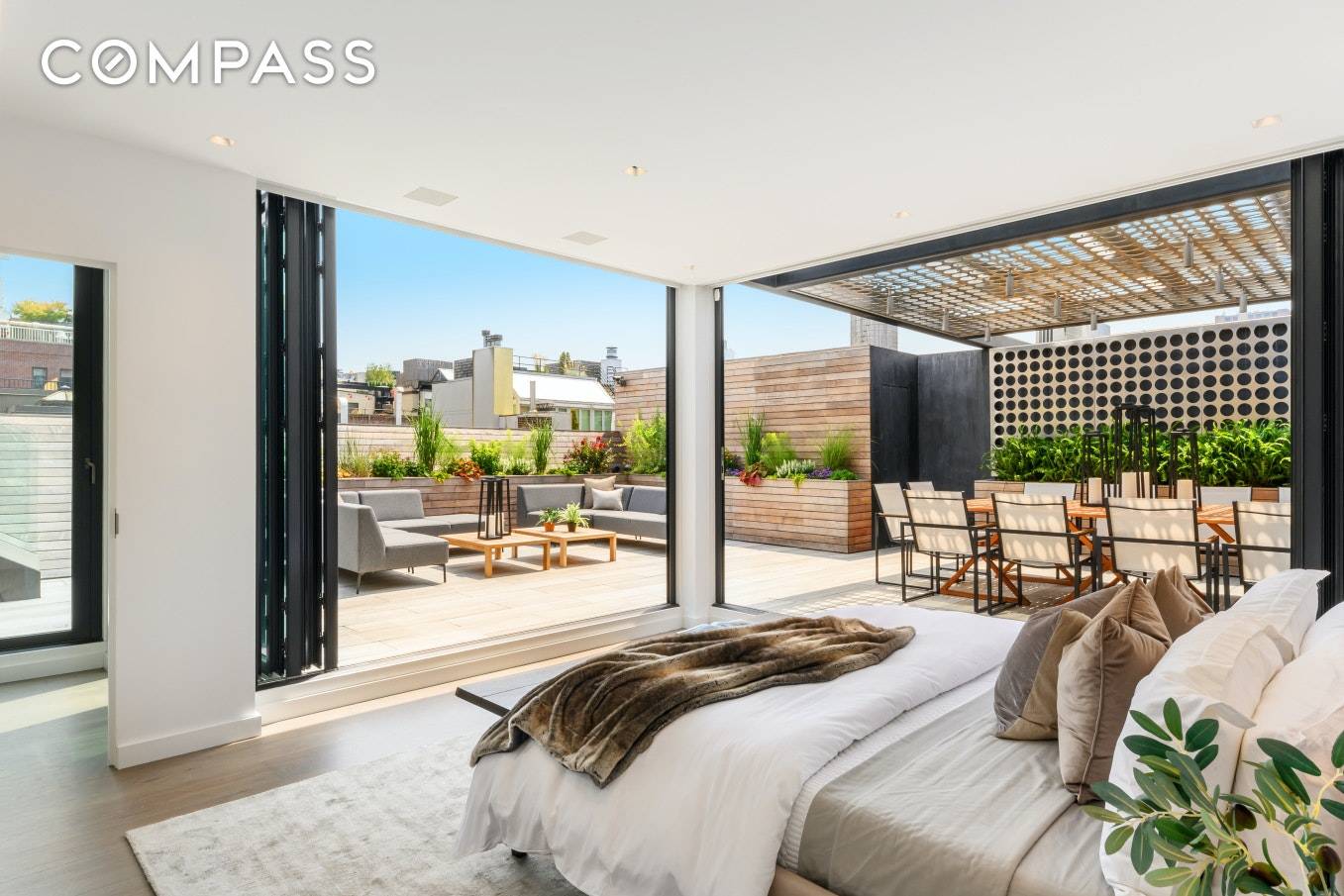 Newly Built Soho Penthouse Duplex w 2 Tiered, Jaw Dropper Terrace Set between Prince and Spring Streets on a quaint and historic Belgian street block, The Wooster Street Condominium is ...