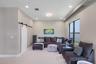 Sitting area off of the main areas of the house. Great for office space or a playroom.