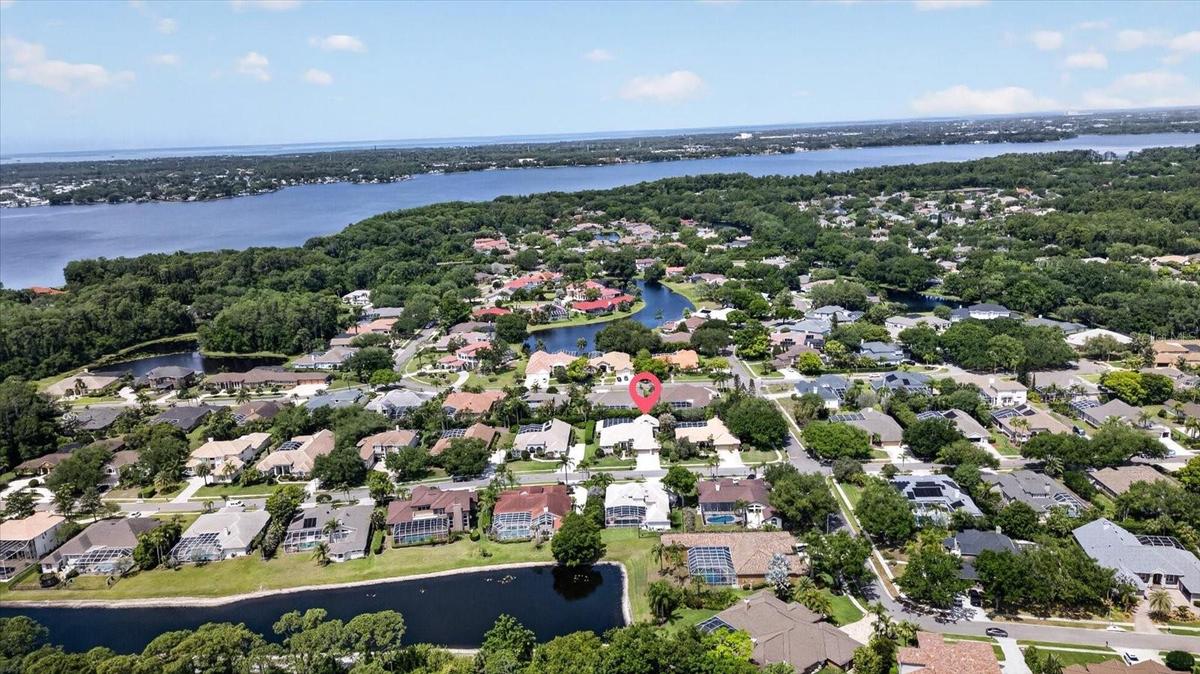 Presidents Landing is on 2500 acre Lake Tarpon