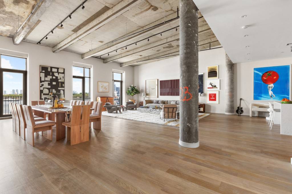 A truly unique and rare loft on the Brooklyn waterfront located in the vibrant neighborhood of Red Hook.