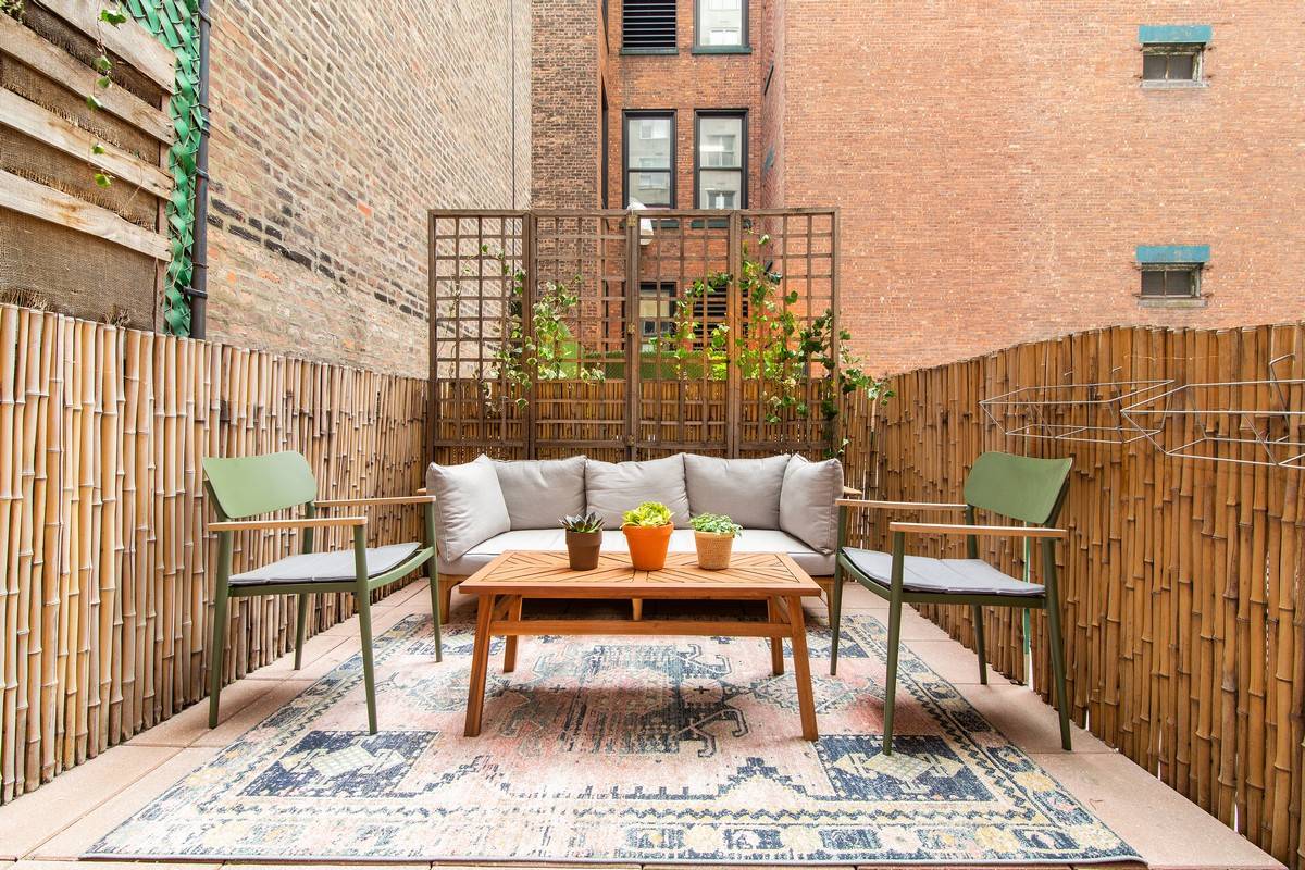 HUGE PRIVATE TERRACE Enjoy the fresh air and peace amp ; quiet in this recently renovated, converted 2 bedroom condo in an incredibly convenient Murray Hill location.