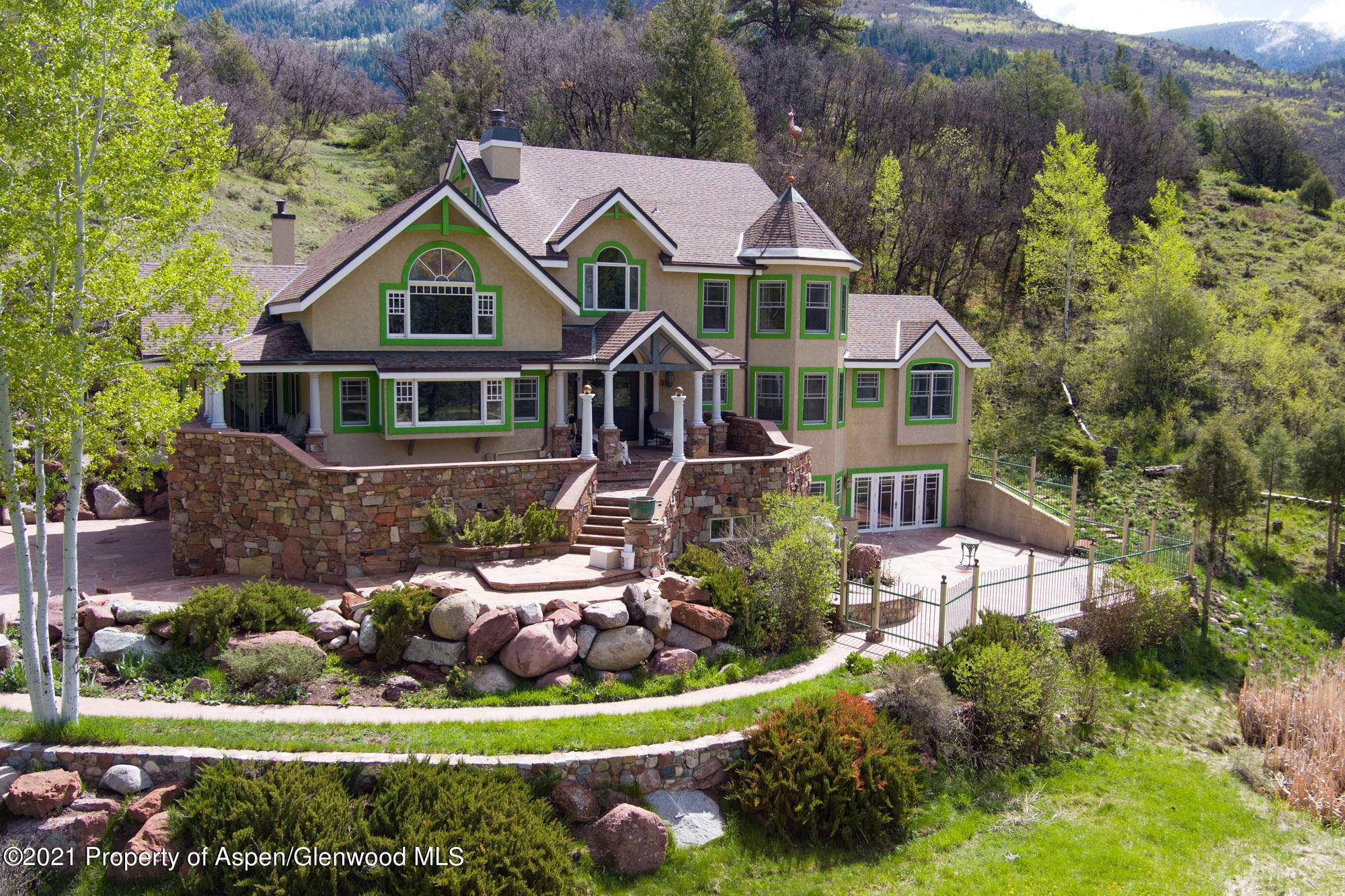 This stunning 160. 57 acre estate is situated in the beautiful Crystal River Valley, with unobstructedviews of Chair Mountain.