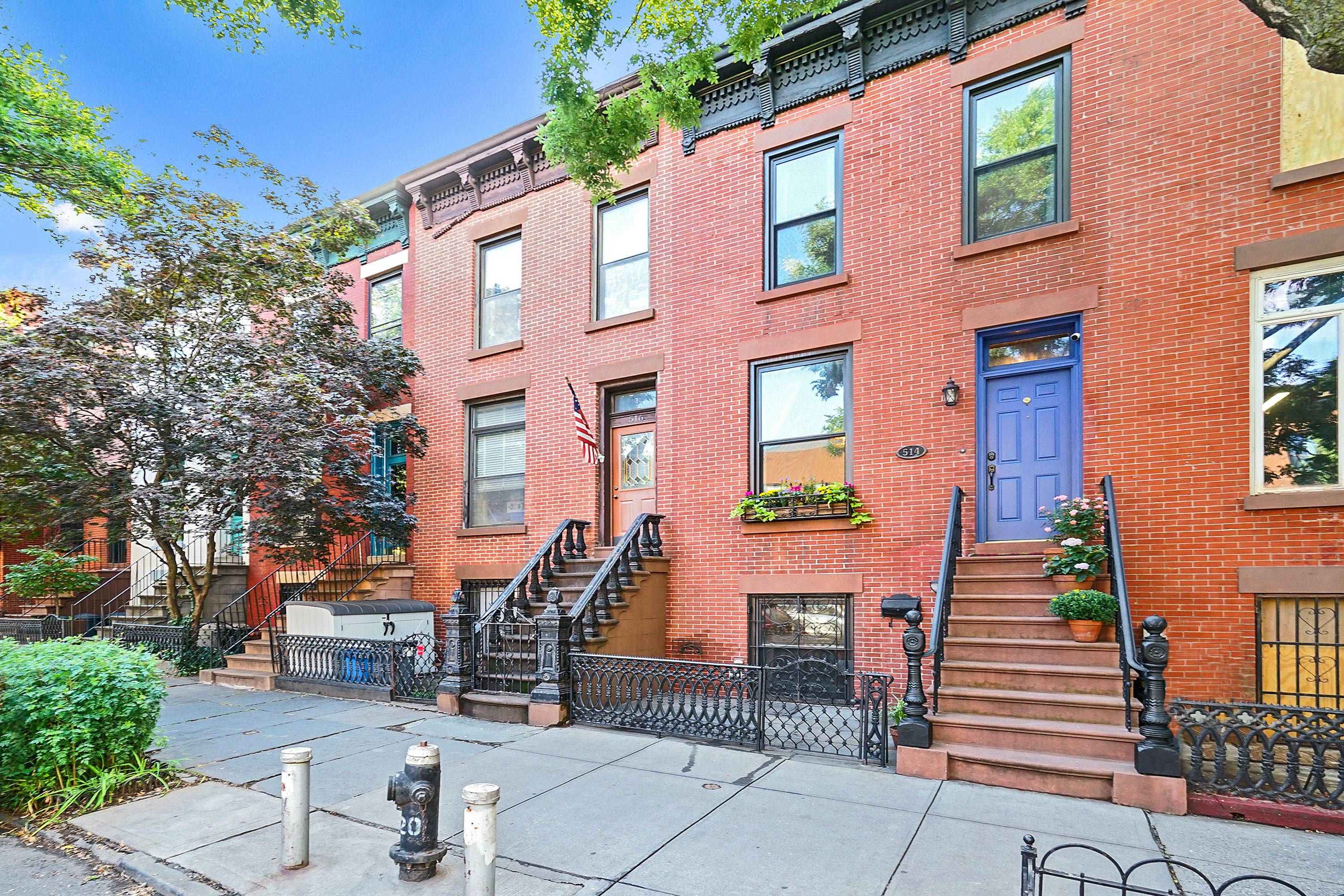 The Perfect Townhouse This classically designed two family, three story 1901 brick townhouse on one of the prettiest tree lined Park Slope blocks combines period details and modern comforts.